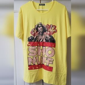 Yellow Graphic T-Shirt with Bold Print